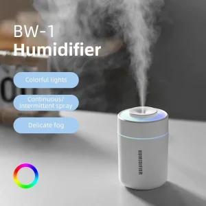 180ML Mini Air Humidifier USB Electric Home Office Vehicle-Mounted Desktop Colorful Humidifier