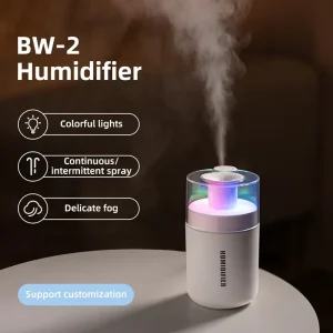 180ML Household Small Humidifier Bedroom Living Room Mute Mini Humidifier Car Heavy Fog Portable Air Sprayer