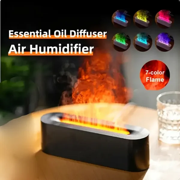 Flame Aroma Diffuser Humidifier