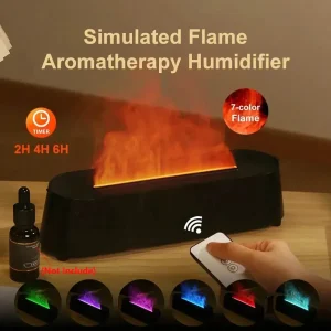 3D Flame LED Humidifier