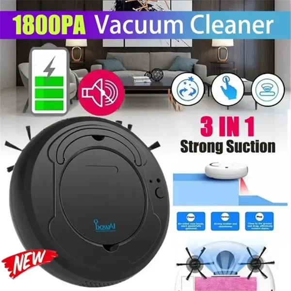 3-in-1 Rechargeable Robot Mop