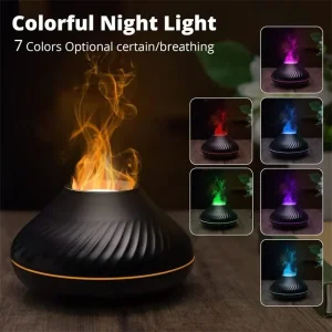 Mini Flame Diffuser USB Quiet Cool Mist